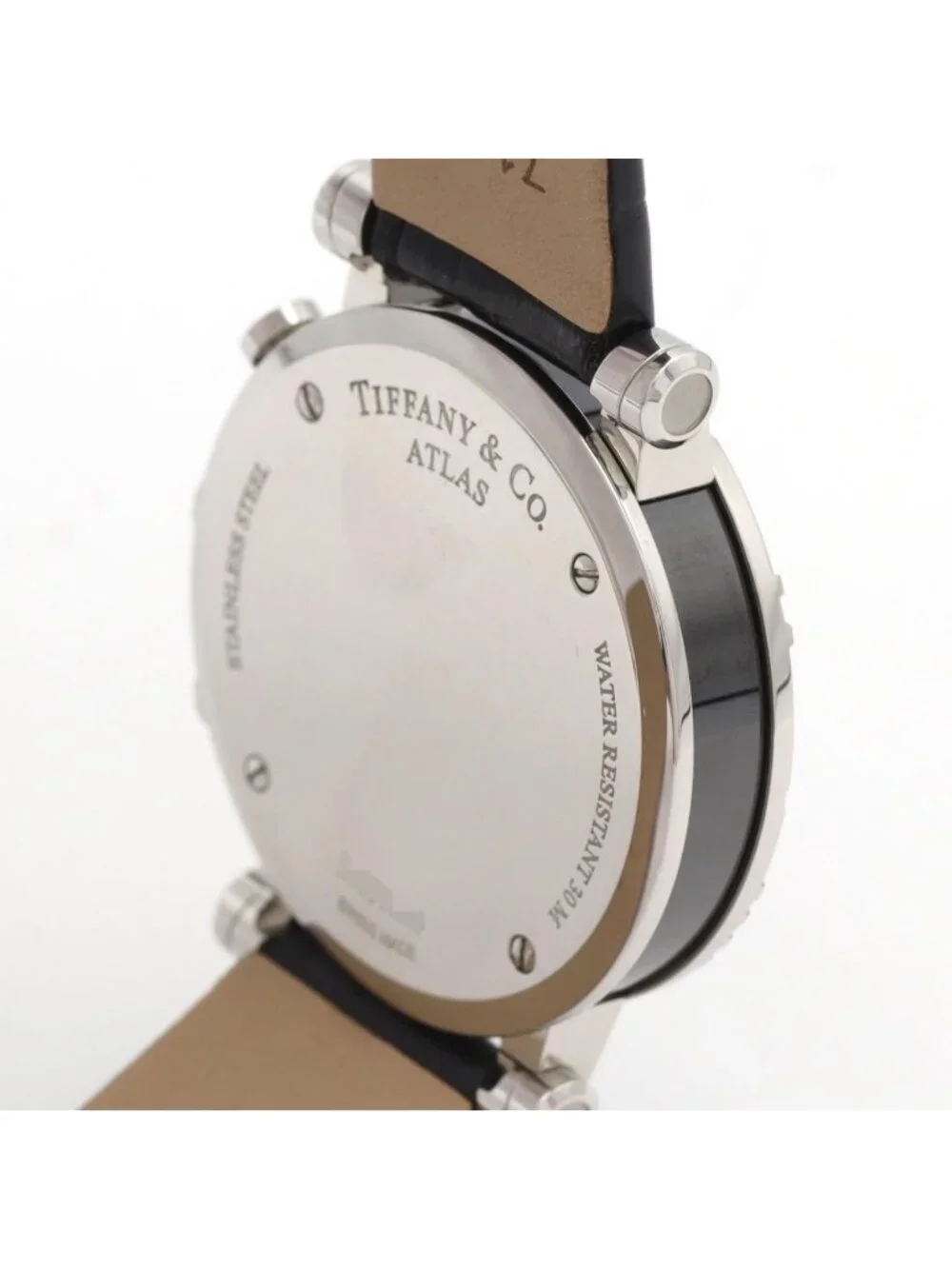 Tiffany & Co Atlas Chronograph Stainless Steel Ceramic Quartz Watch